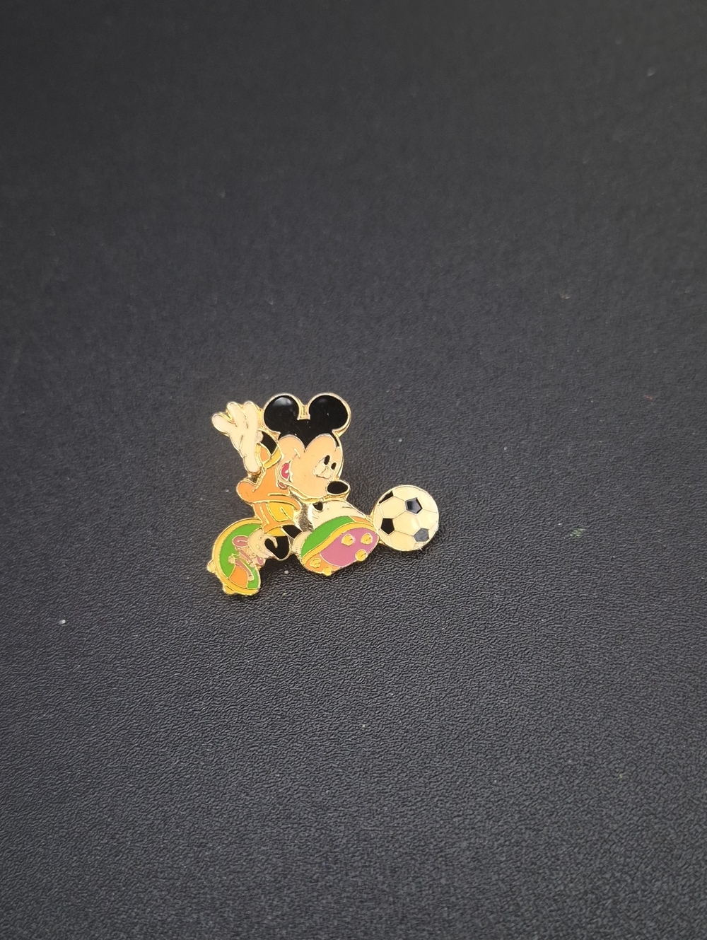 Mickey Mouse Soccer Enamel Pin